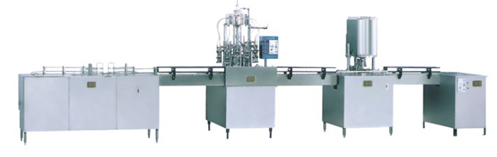Straight-line Micro-negative Pressure Washing Filling Capping Production Line