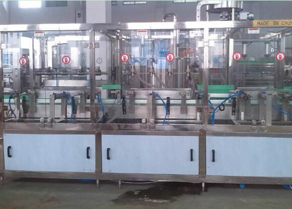 2016 new automatic bottle filling machine, water filling plant, drink 