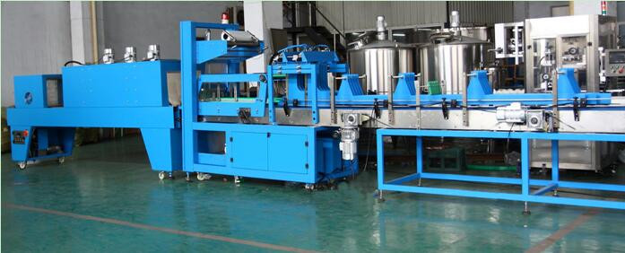 drinking water packing machine - automatic bottle rinsing filling 