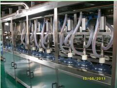 drinking water packing machine - automatic bottle rinsing filling 