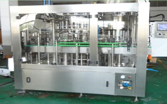 3 in 1 automatic pet bottle filling machine, inline filling system 