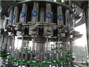 drinking water packing machine - automatic bottle rinsing filling 