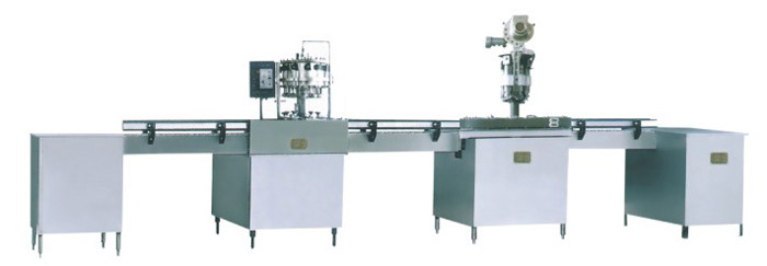 drinking water packing machine - automatic bottle rinsing filling 