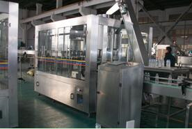 drinking water packing machine - automatic bottle rinsing filling 