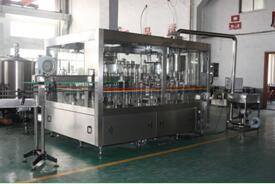 3 in 1 automatic pet bottle filling machine, inline filling system 